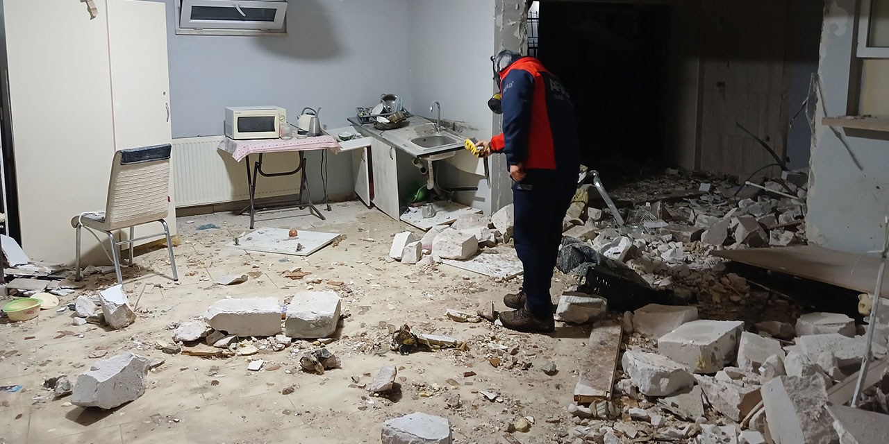 Kız yurdunda korkutan patlama: Öğrenciler otele yerleştirildi