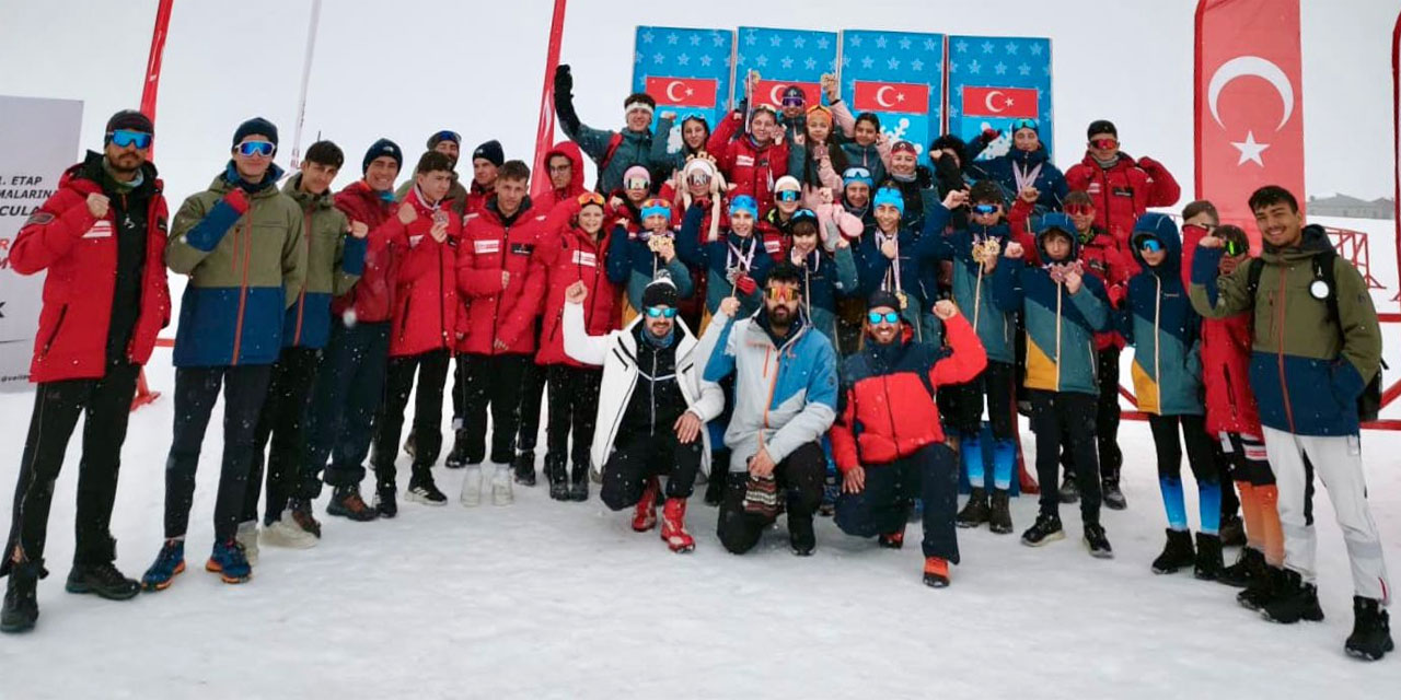 Rize takımları Hakkari’yi salladı: 19 Madalya birden