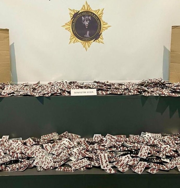 Samsun'da 80 bin uyuşturucu hap ele geçirildi
