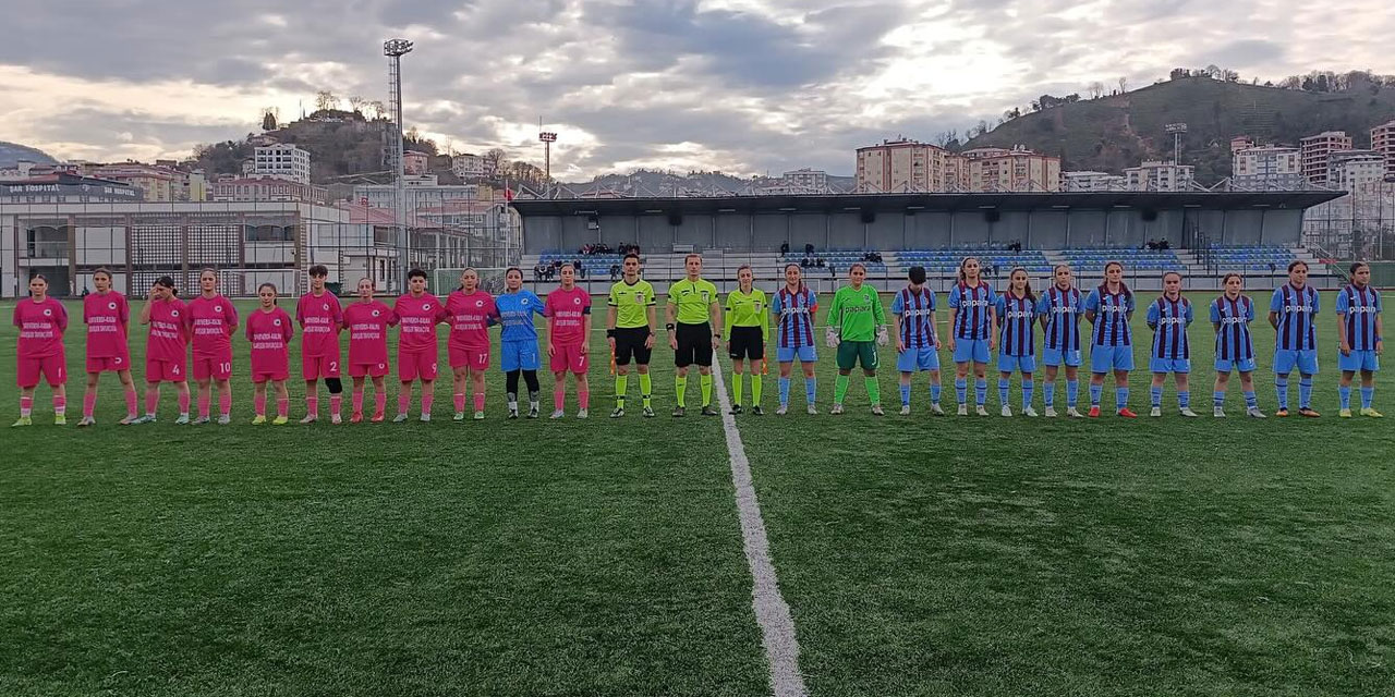 Rize Yeşil Çay, Trabzonspor'a 5-0 mağlup oldu
