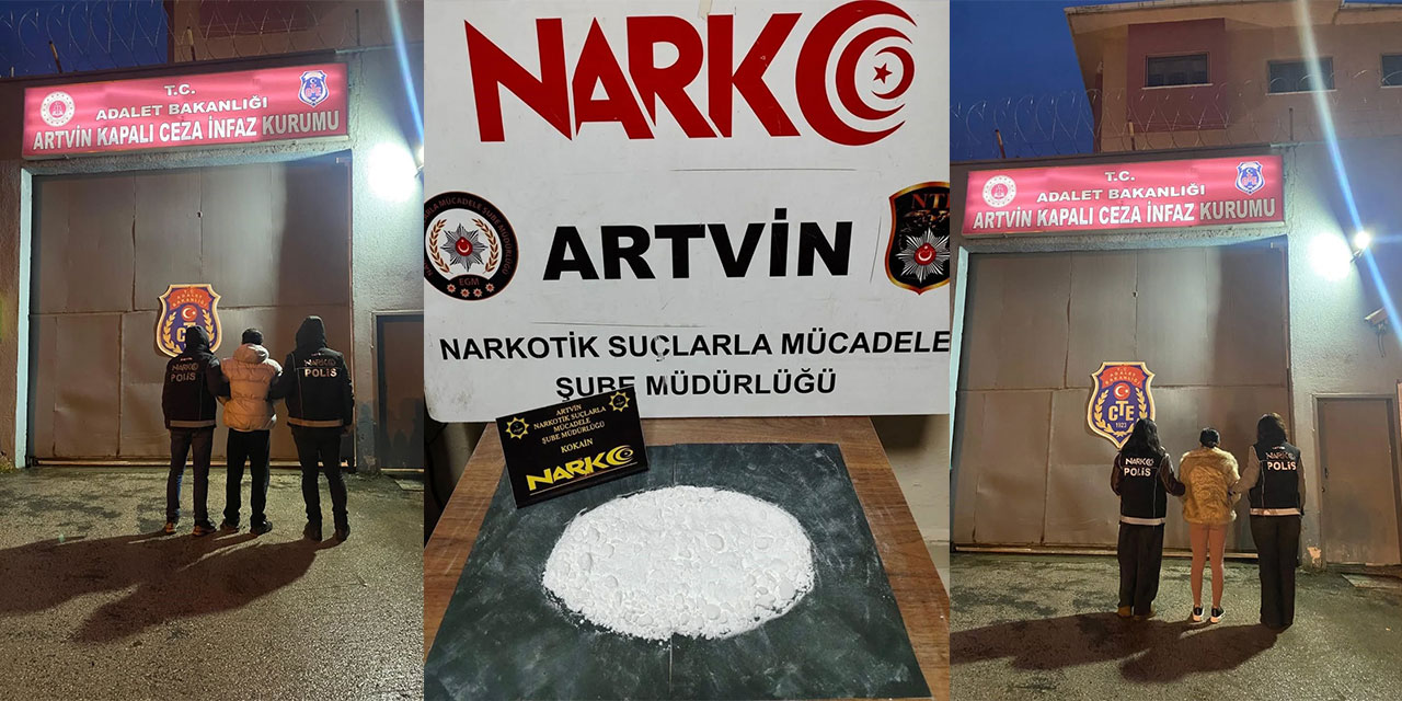 Sarp Sınır Kapısı’nda 1 milyon TL değerinde kokain ele geçirildi