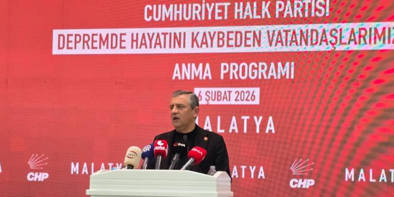 CHP Genel Başkanı Özel: "Muhalefet çivi çakma makamı değildir, çiviyi kimin çakacağına millet karar verir"