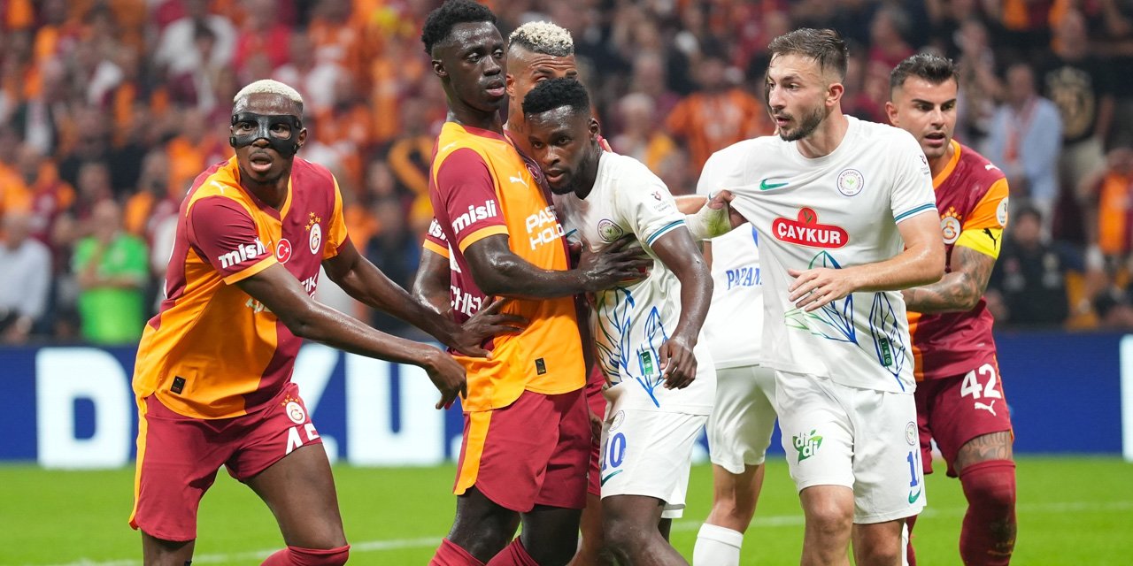 Galatasaray, Çaykur Rizespor deplasmanında