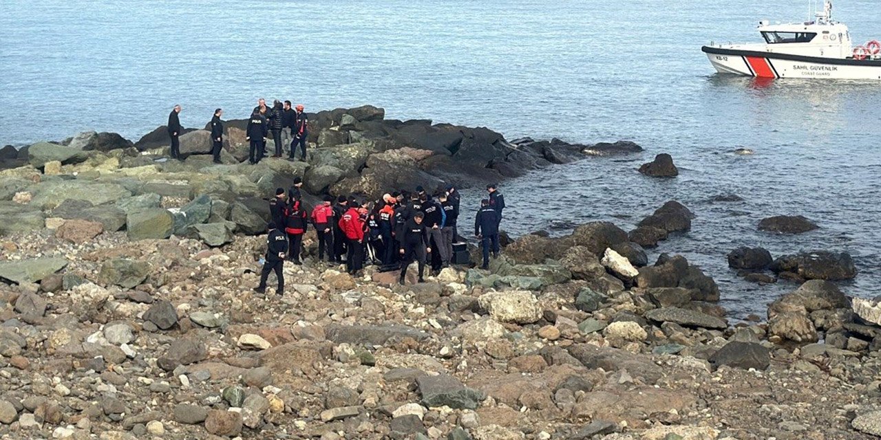 Trabzon'da denizde erkek cesedi bulundu