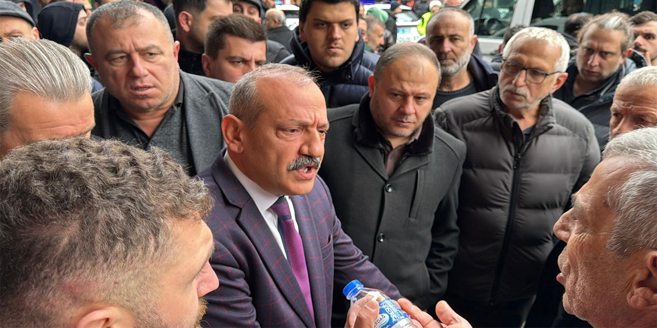 Trabzon'da şehir içi ulaşımda durak gerginliği