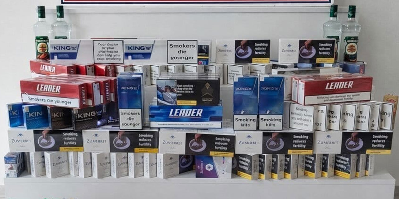 Rize'de Kaçakçılık Operasyonu: Binlerce paket Sigara ele geçirildi