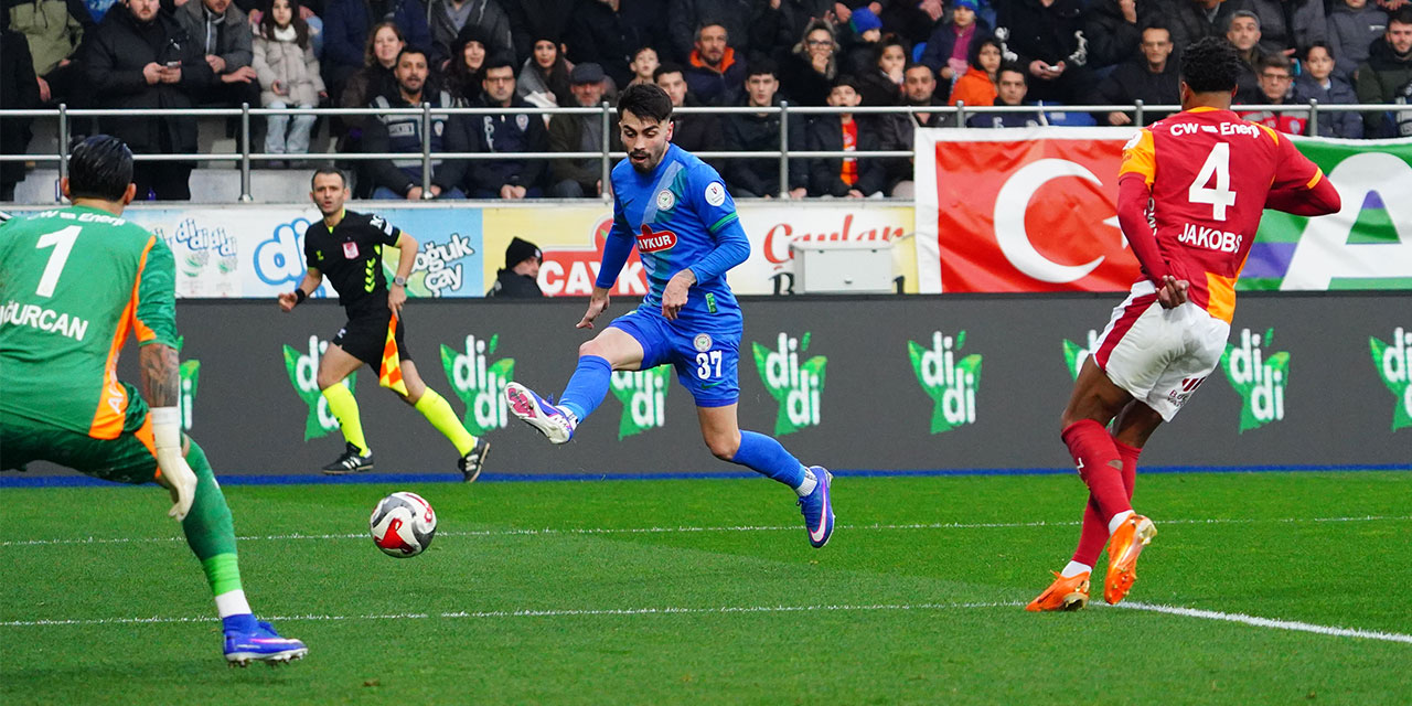 TFF'den Çaykur Rizespor ve Galatasaray'a Ceza Yağdı