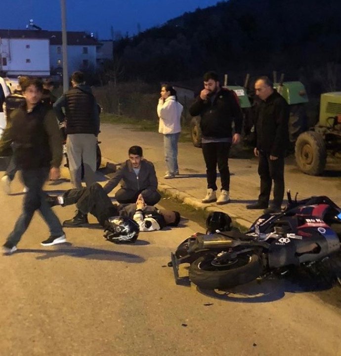 Samsun'da motosikletin çarptığı yaşlı adam hayatını kaybetti