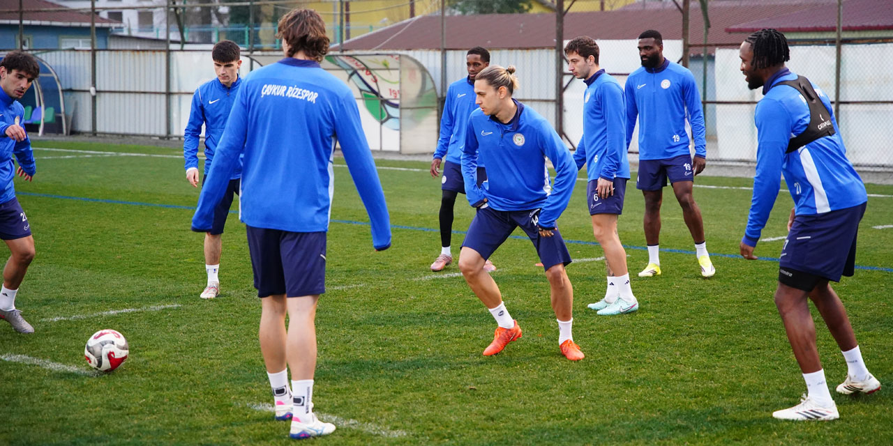 Çaykur Rizespor’da Kocaelispor mesaisi başladı