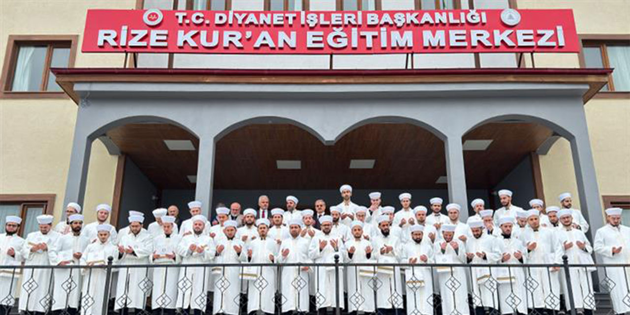Rize’de 48 Din Görevlisi Törenle Göreve Başladı