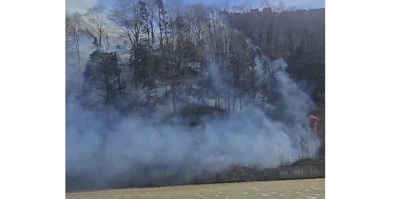 Trabzon'da örtü yangınları