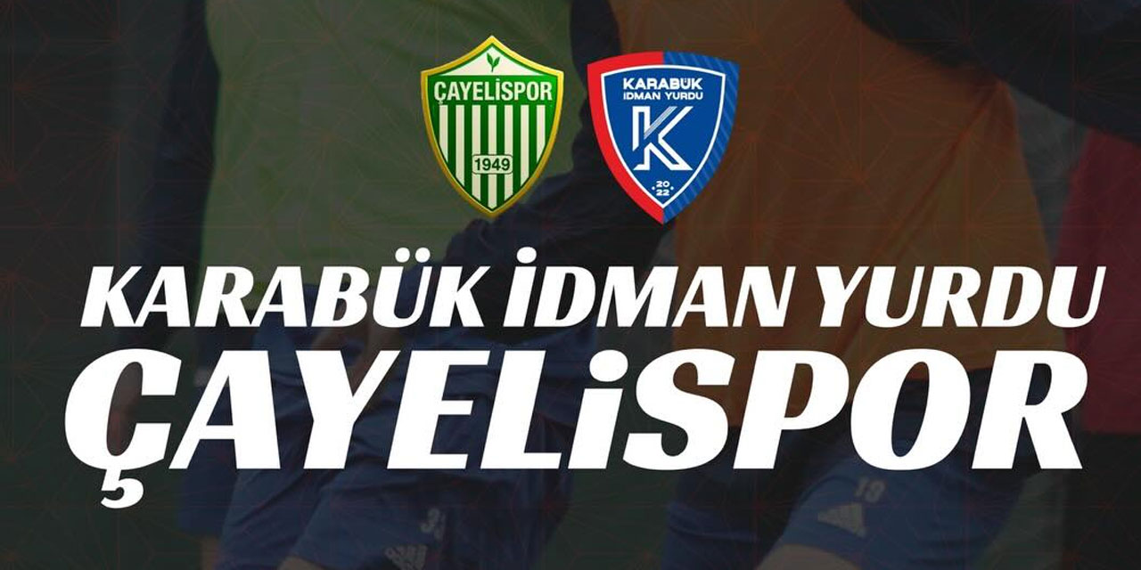 Çayelispor'da kritik maç! Rakip Karabük İdmanyurdu: Hedef potadan çıkmak
