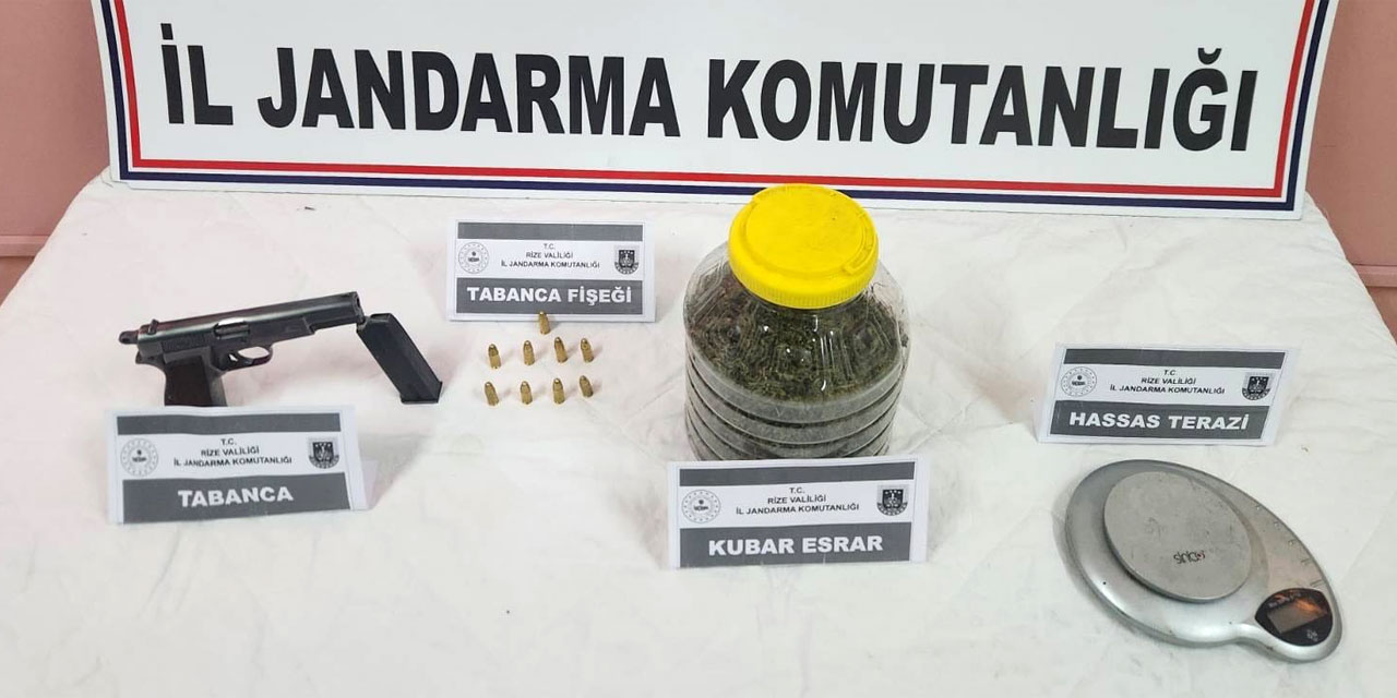 Kalkandere'de uyuşturucu operasyonu: 2 kişi gözaltına alındı