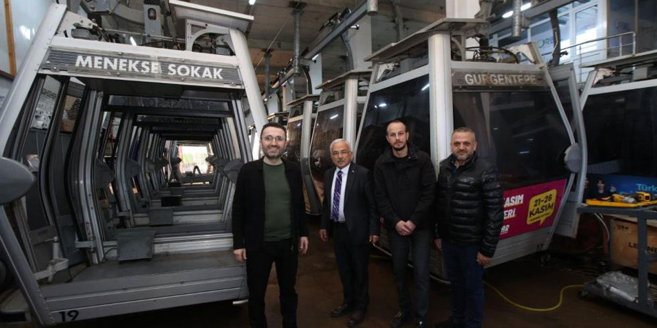 Ordu'da teleferikte bakım zamanı