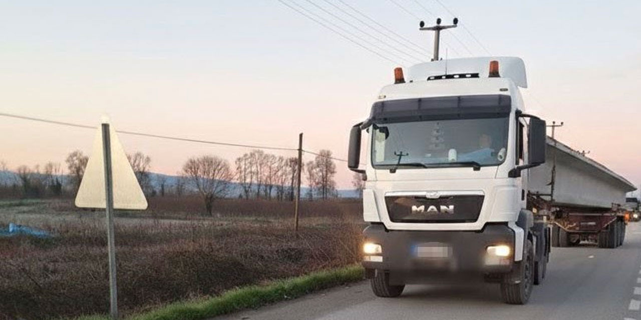 Kantardan kaçan tırlara 169 bin liralık ceza