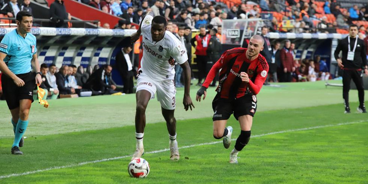 Trabzonspor deplasmanda Gaziantep FK'yi 2-1 mağlup etti