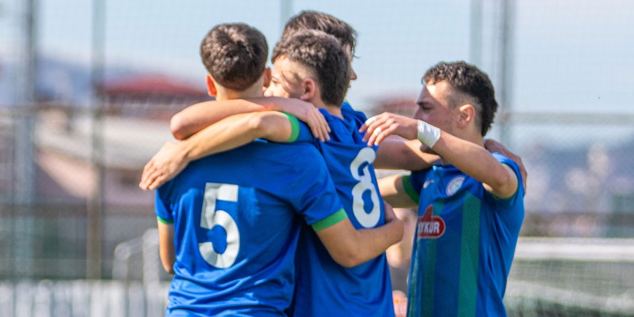 Çaykur Rizespor U16 Erzurum engelini 2-1 ile geçti