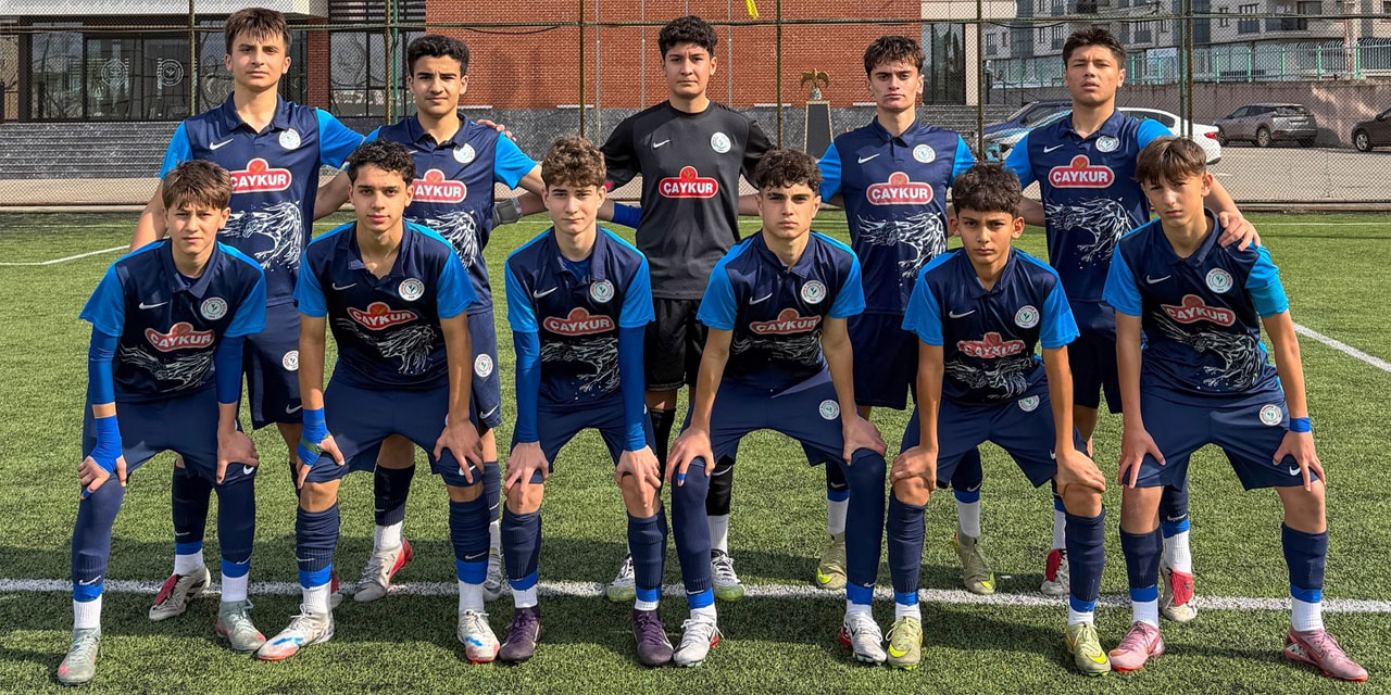 Çaykur Rizespor U14'den Orduspor'a gol yağmuru: 7-0