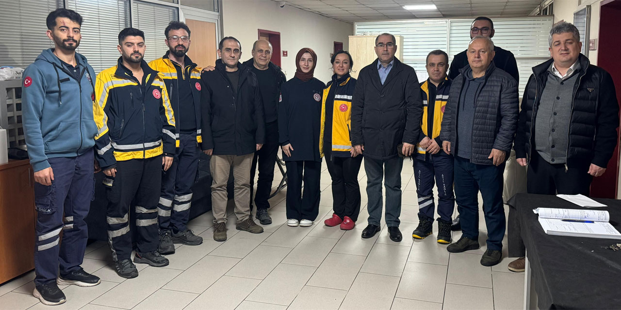 Rize İl Sağlık Müdürü Demiral’dan 112 Acil Personeliyle Ramazan Mesaisi