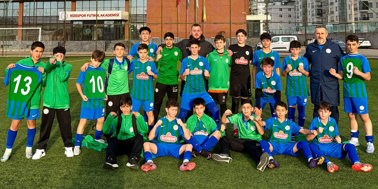Çaykur Rizespor U13, Sebat Gençlik’i 4 golle geçti