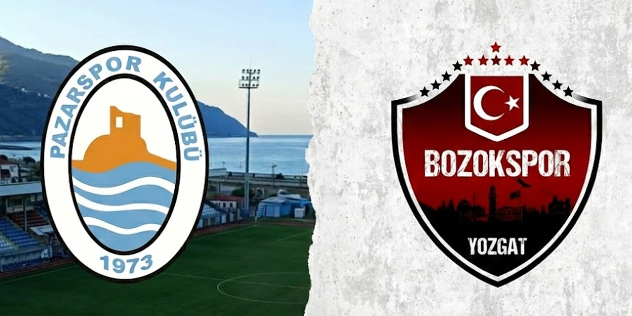 Pazarspor'da rövanş zamanı: Konuk Yozgat ekibi Bozokspor
