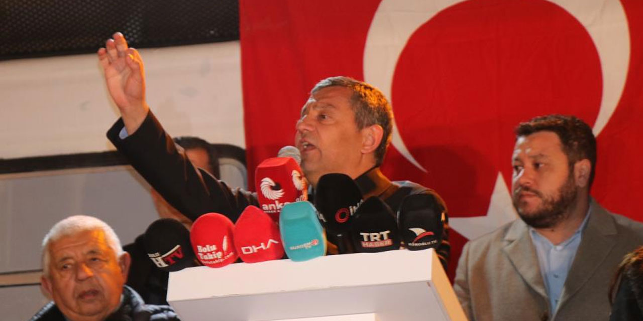 Özgür Özel: "Tanju'yla gurur duyuyoruz"