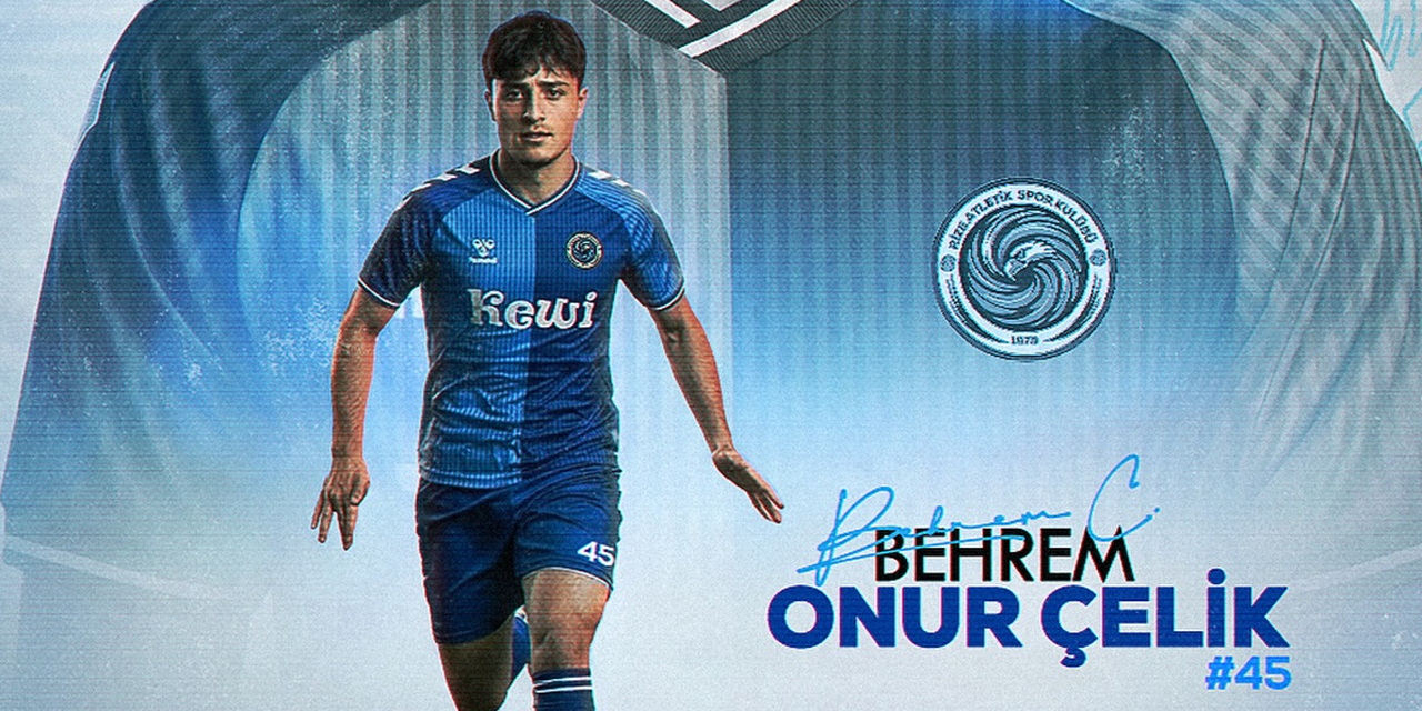 Rize Atletik’ten orta sahaya genç takviye: Behrem Onur Çelik yuvaya döndü