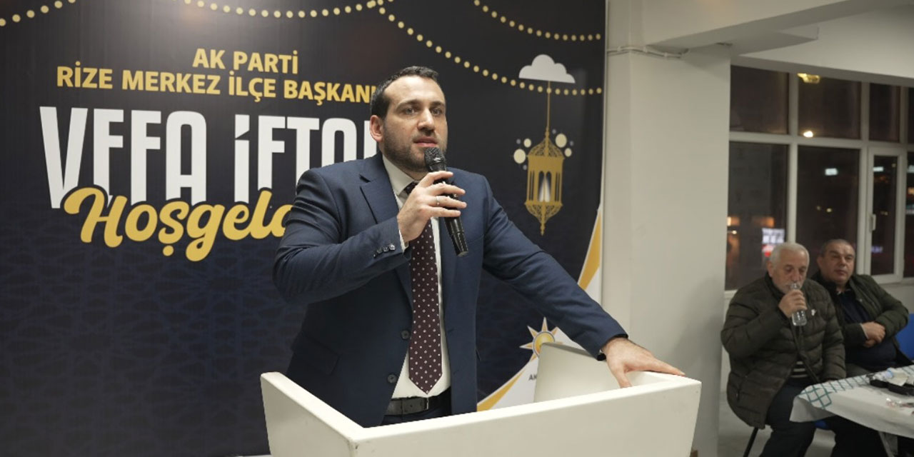 AK Parti Rize’de Tarihi Buluşma: Teşkilatın Kalbinde "Vefa" Rüzgarı!