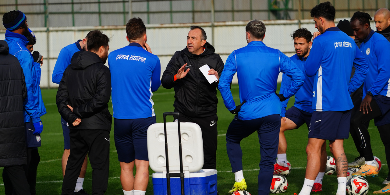 Çaykur Rizespor’da rota tamamen lig: Antalyaspor mesaisi başladı