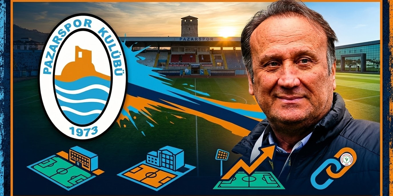 Başkan Recep Müftüoğlu: Hedefimiz üreten ve başaran bir Pazarspor