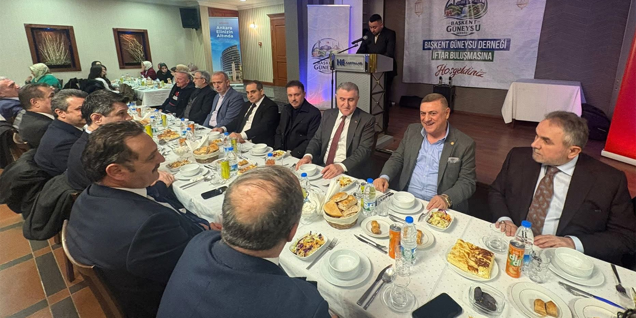 Başkentte Güneysu zirvesi: Bürokrasi iftarda buluştu