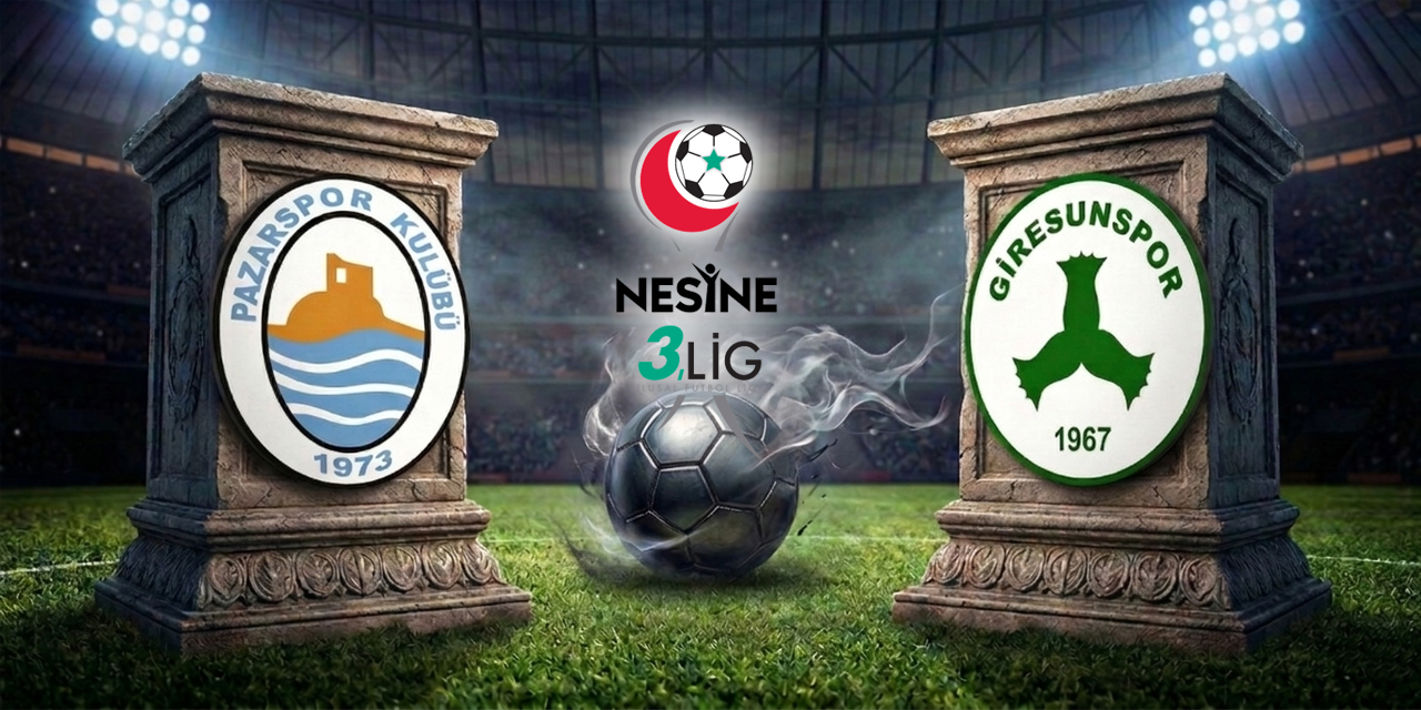 Pazarspor sahasında Giresunspor'a karşı rövanş peşinde