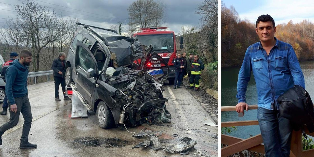 Ordu'da kamyon ile kamyonet kafa kafaya çarpıştı: 2 ölü, 2 ağır yaralı