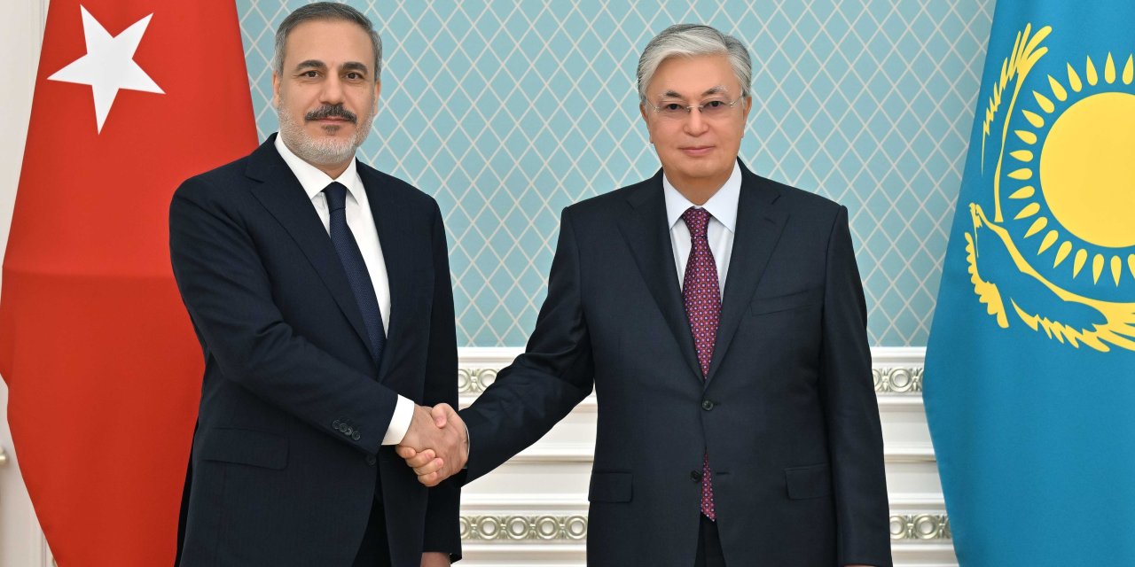 Bakan Fidan, Kazakistan Cumhurbaşkanı Tokayev İle Görüştü