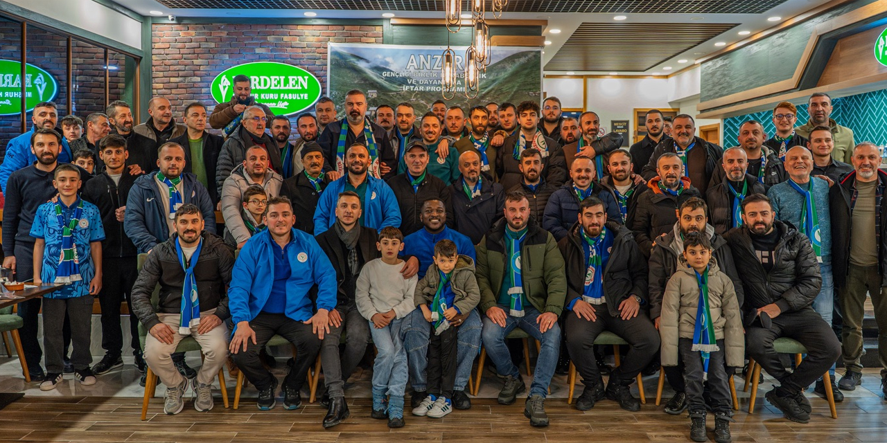Çaykur Rizespor'da Anzer Gençliği İftarında birlik mesajı