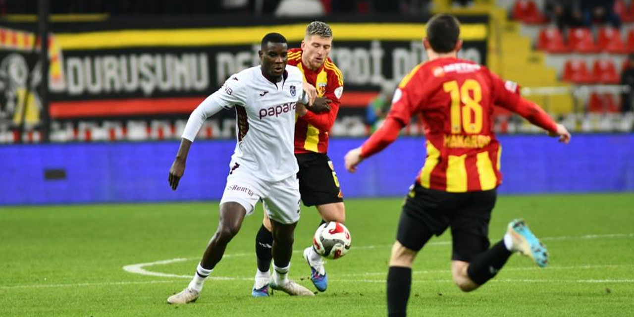 Trabzonspor, Kayserispor’u Deplasmanda Geçti: 3-1