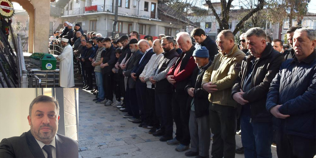 Sahilde ölü bulunan iş adamı son yolculuğuna uğurlandı