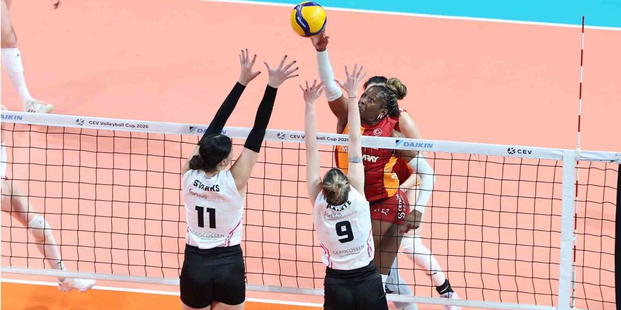 Galatasaray Daikin, rakibine set vermedi