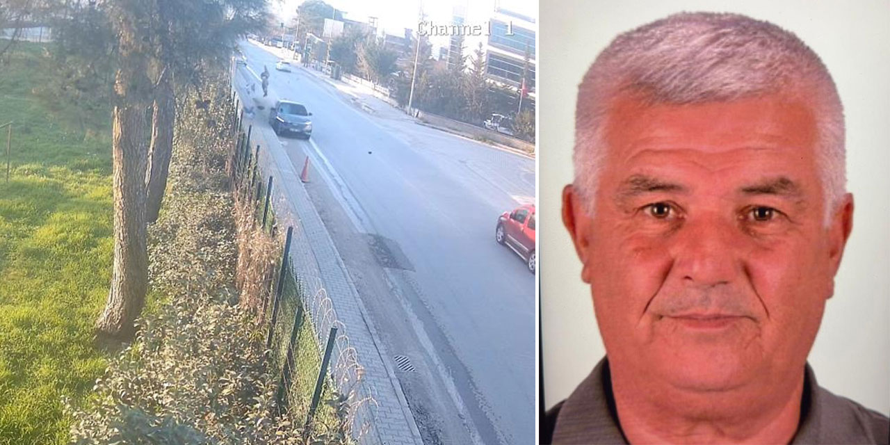 Cinayet gibi kaza güvenlik kamerasında