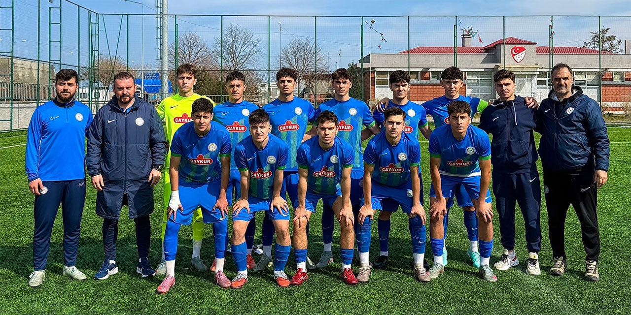 Çaykur Rizespor U17'den Trabzon'da 3 golle net galibiyet