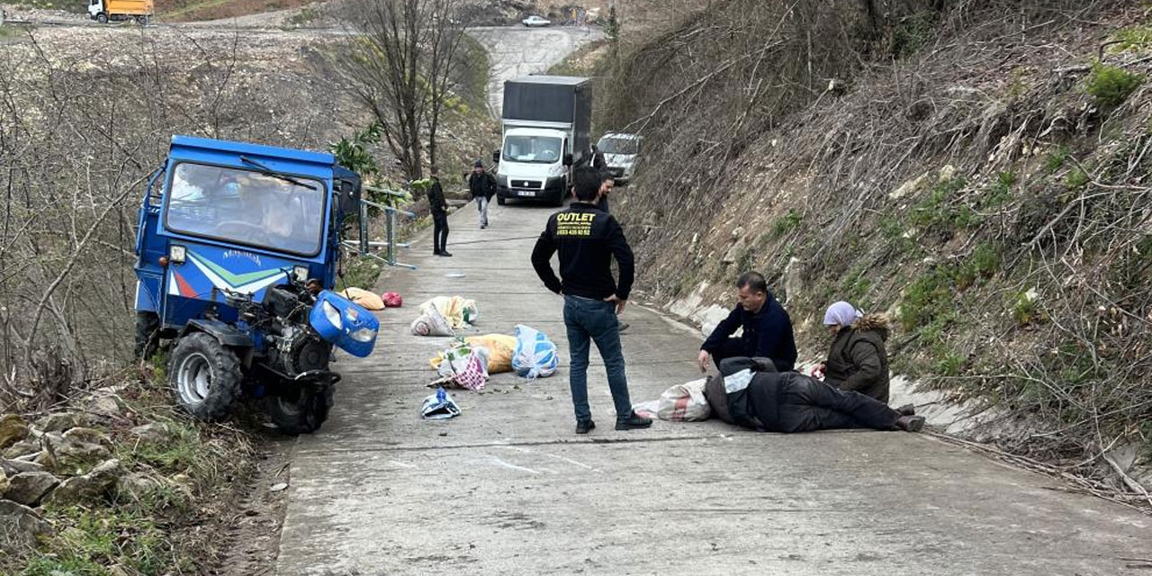 Ordu’da patpat kazası: 1'i ağır 2 yaralı