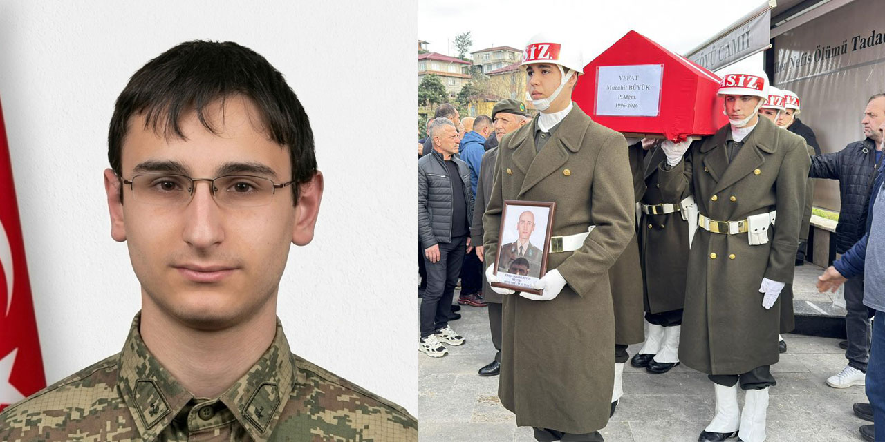 Tekirdağ’da Şehit Olan Mücahit Büyük, Memleketi Rize’de Toprağa Verildi