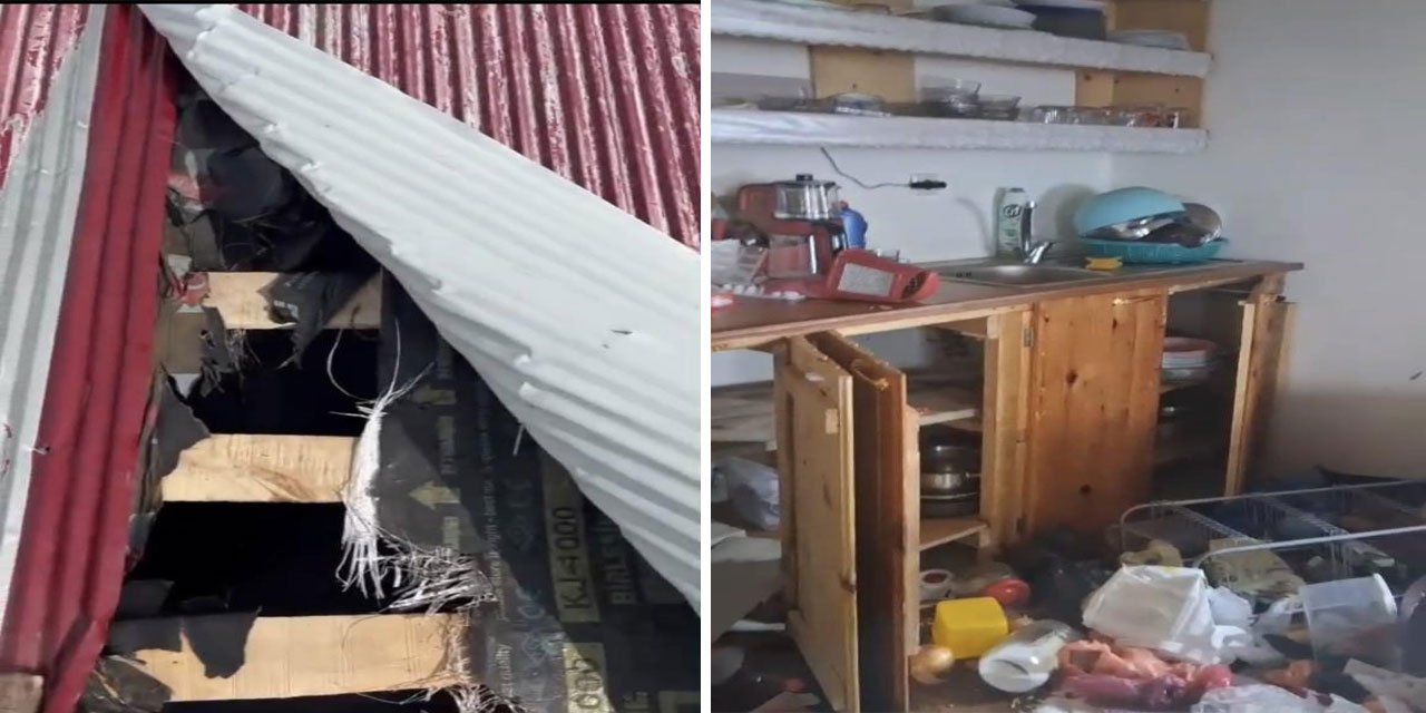 Bu kez çatıdan girdi