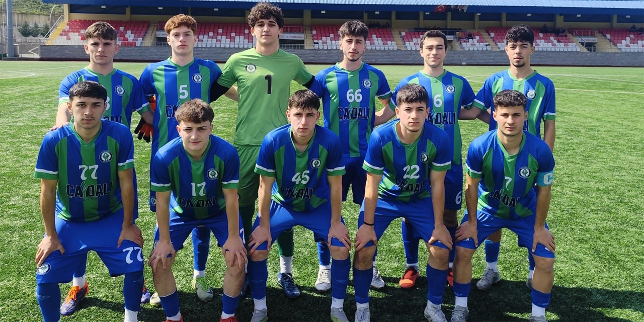 Rize U18'de Şampiyonluk Düğümü Final Maçına kaldı
