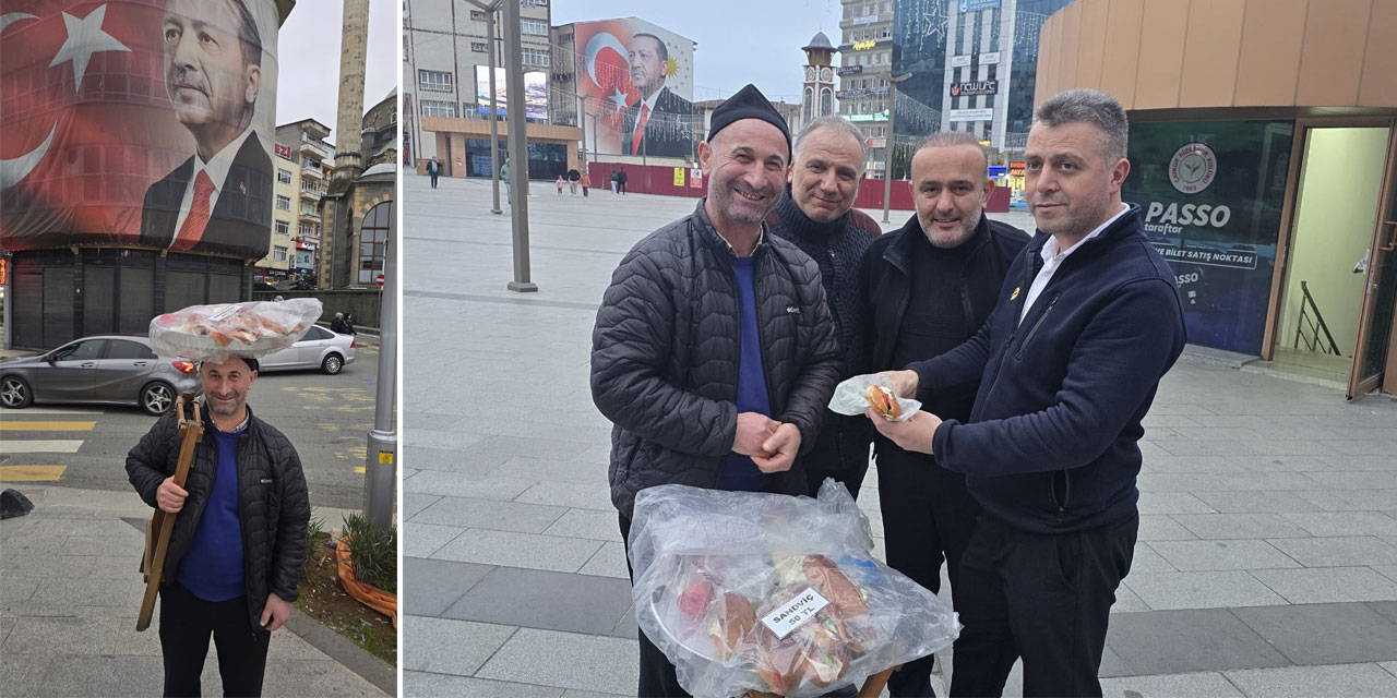 Rize Sokaklarının Cemil Ustası: 34 Yıldır Başının Üstünde Rızkını Taşıyan Son Usta