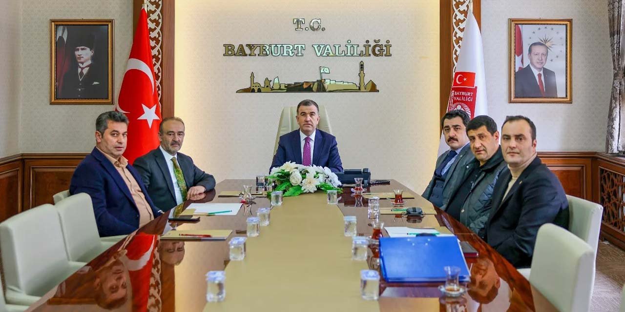 Bayburt'ta sanayi yatırımları değerlendirildi