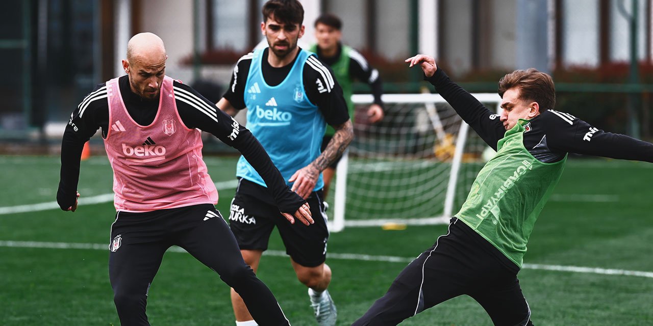 Beşiktaş, Fenerbahçe maçı hazırlıklarını sürdürdü