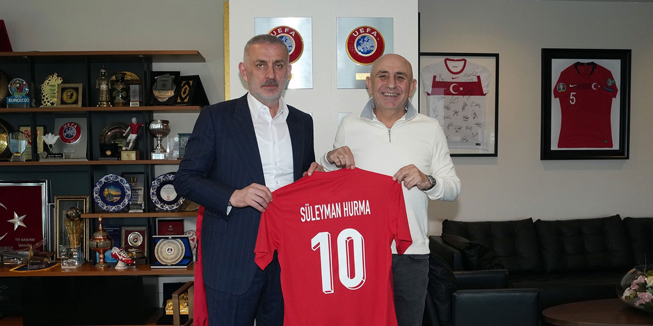 Riva’yı Ziyaretçi Başkanların Bileği Bükülmüyor! Çaykur Rizespor Maçı Öncesi Karagümrük Başkanı Hurma da Riva'yı Ziyaret Etti