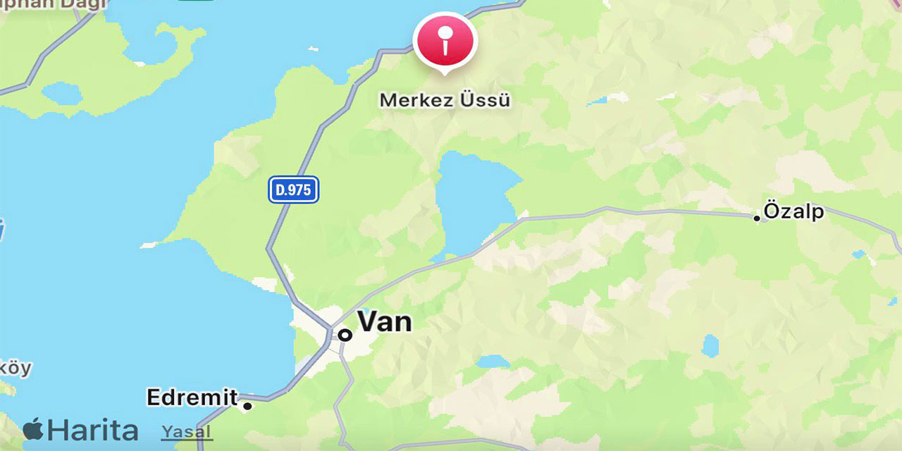 Van’da Korkutan Deprem: Tuşba 5,2 ile Sallandı