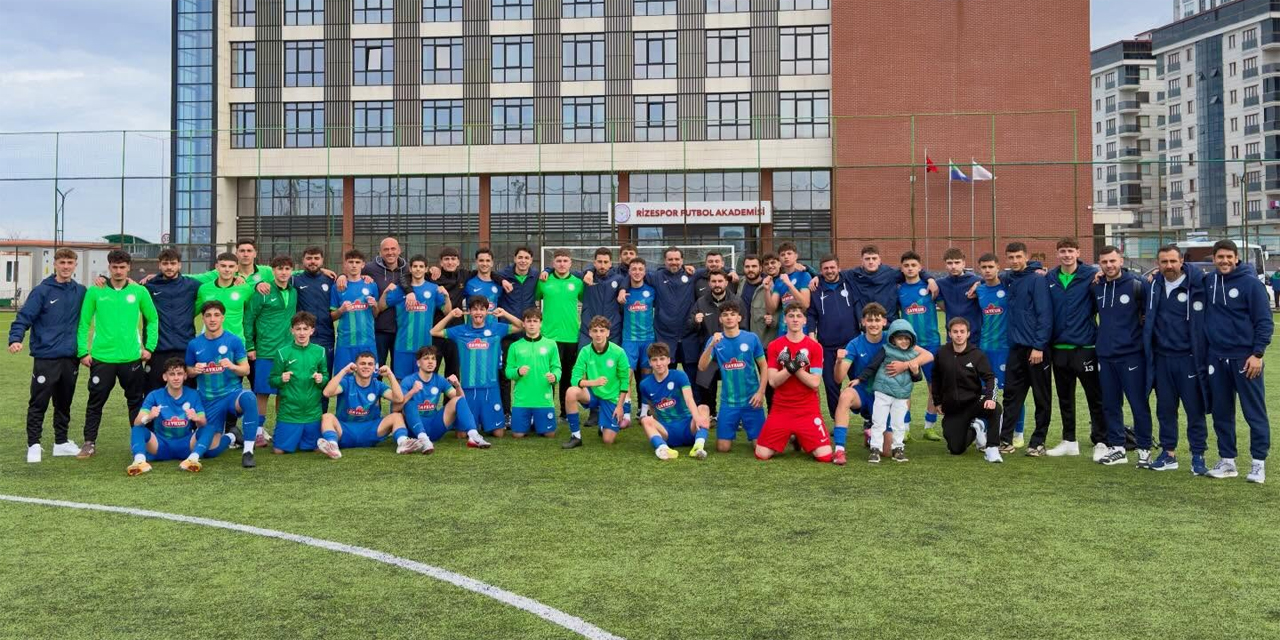 Samsun'u 4 golle deviren Çaykur Rizespor U16 Türkiye Finalleri’nde